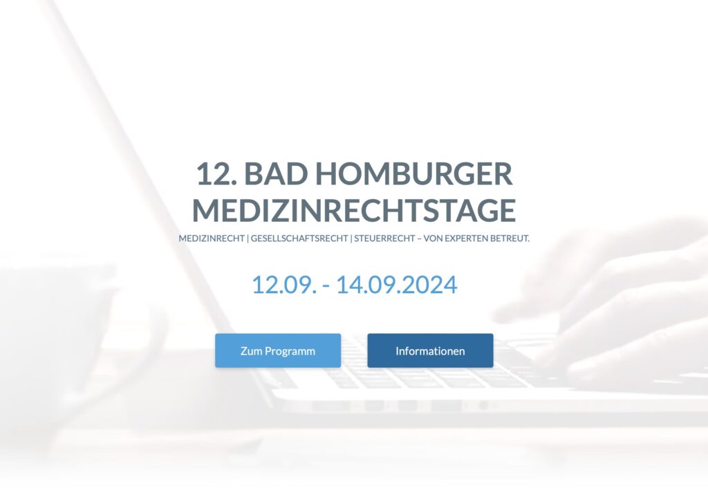 Medizinrechtstage