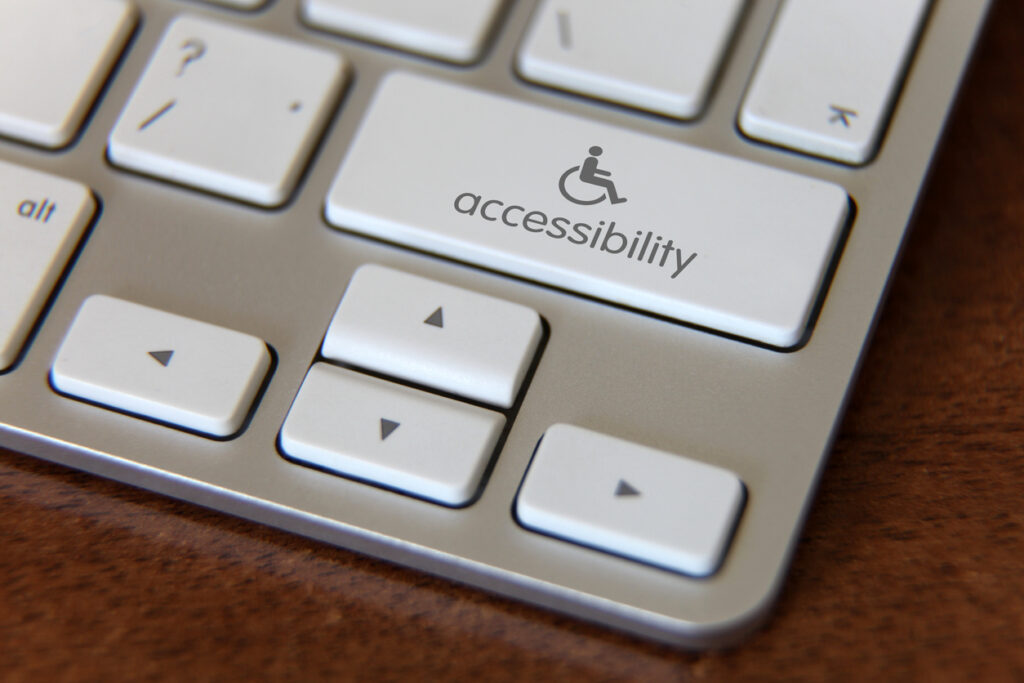 Barrierefreiheitsstärkungsgesestz Tastatur Accessibility